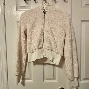 H&M Cream Teddy Jacket